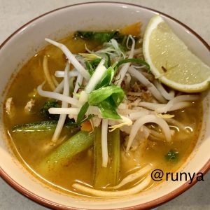 Tom Yum (thin noodle)