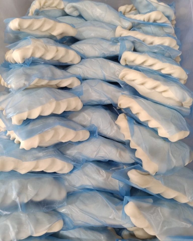 Home made curry puff & vegetables Spring rolls are now ready to be served. F…