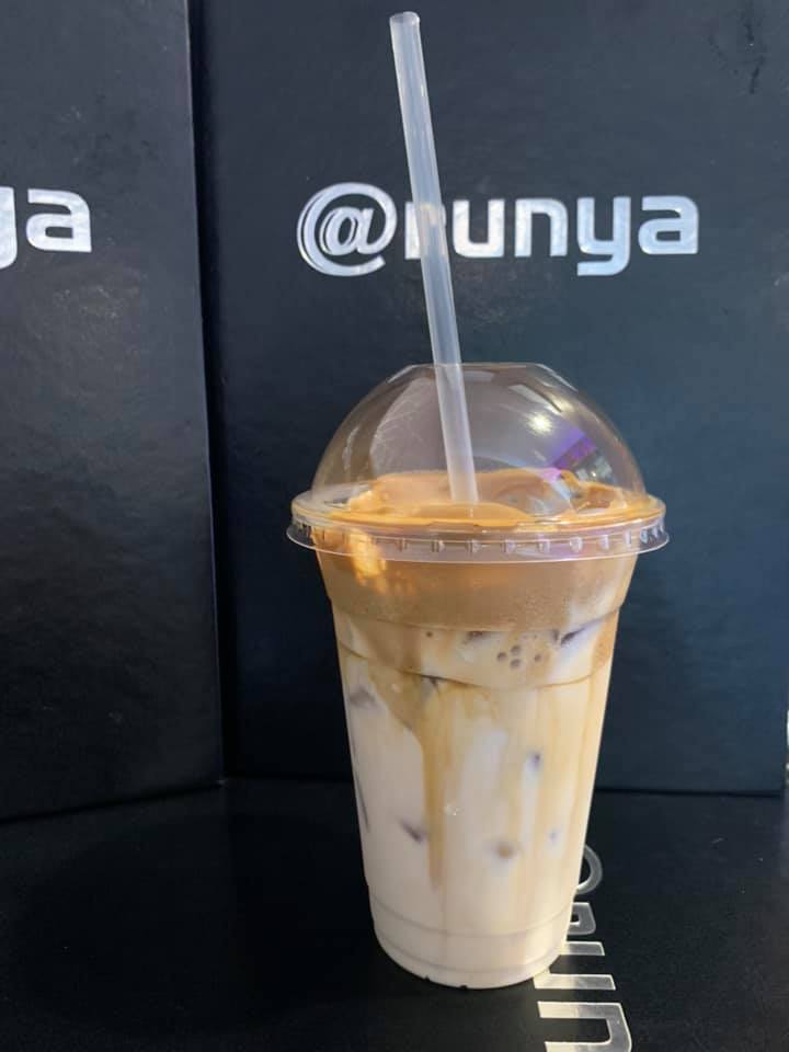 Try our refreshing ICED LATTE. ( with or without sugar)