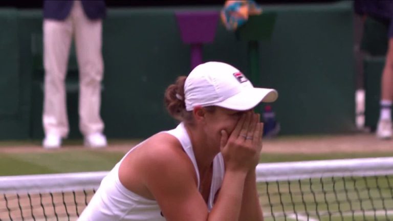 The moment Ash Barty’s childhood dreams all came true