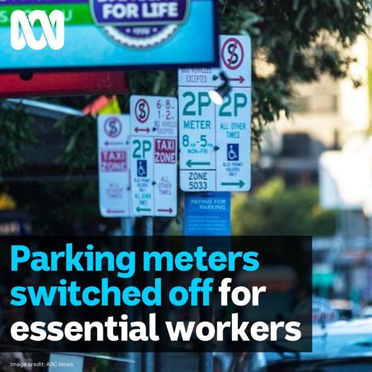 Parking meters will be turned off throughout Brisbane from today, to help suppor…