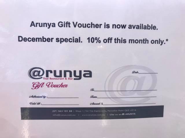 December only~~
 10% off our Voucher Card.
 Offer ends 31/12/2018.
 Thank you   …