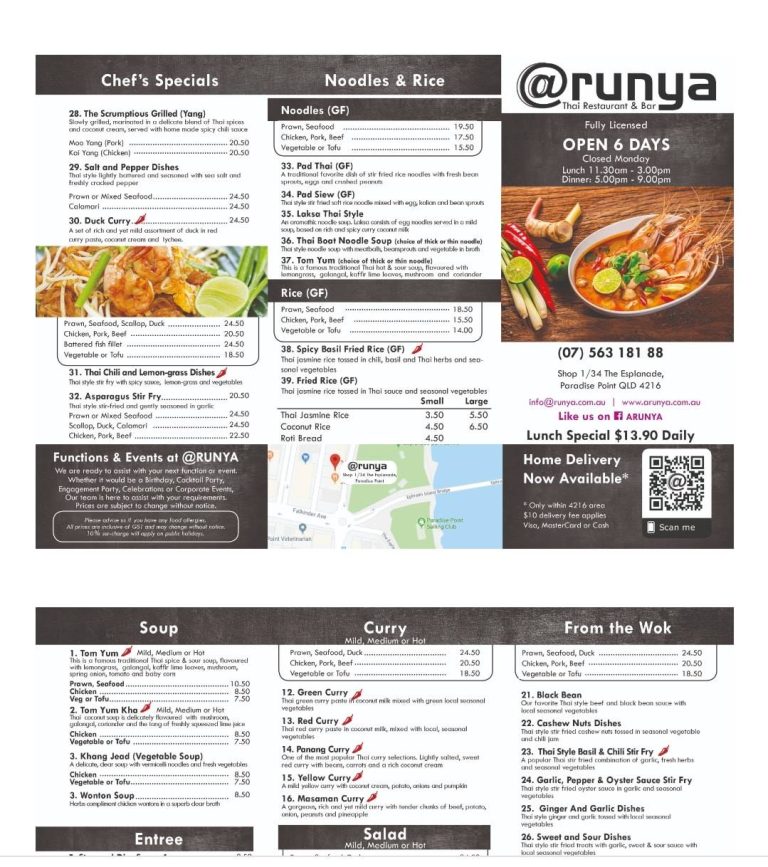10% OFF TUESDAY. 
 excludes lunch special.
 GIFT VOUCHERS is also available.
 ขอ…