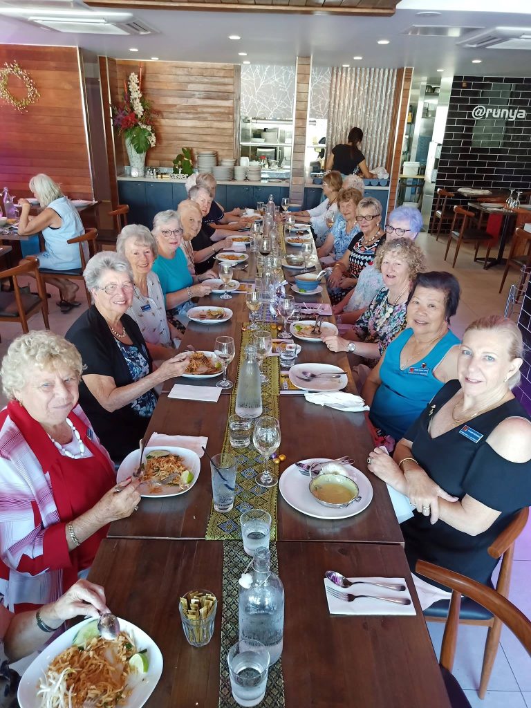Lunch @ Arunya. 18th April.
 Thank you Barbara from the RSL club ladies luncheon…