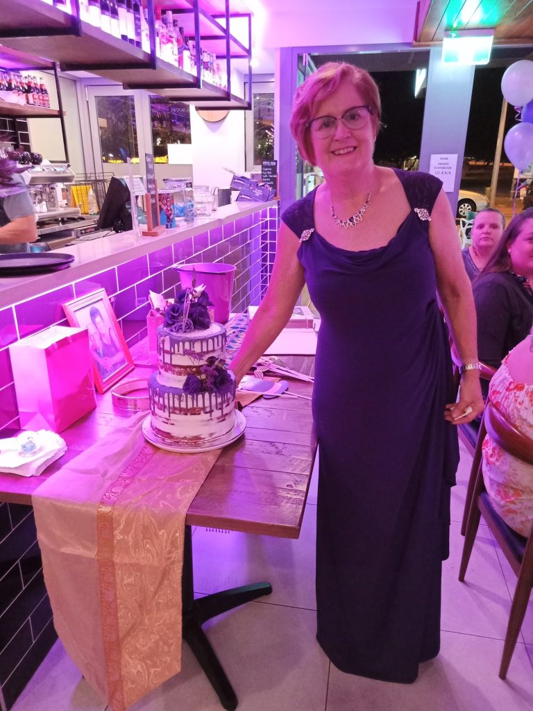 2nd May/ Thursday night.
 Thank you Diana for having your retirement party @ Aru…