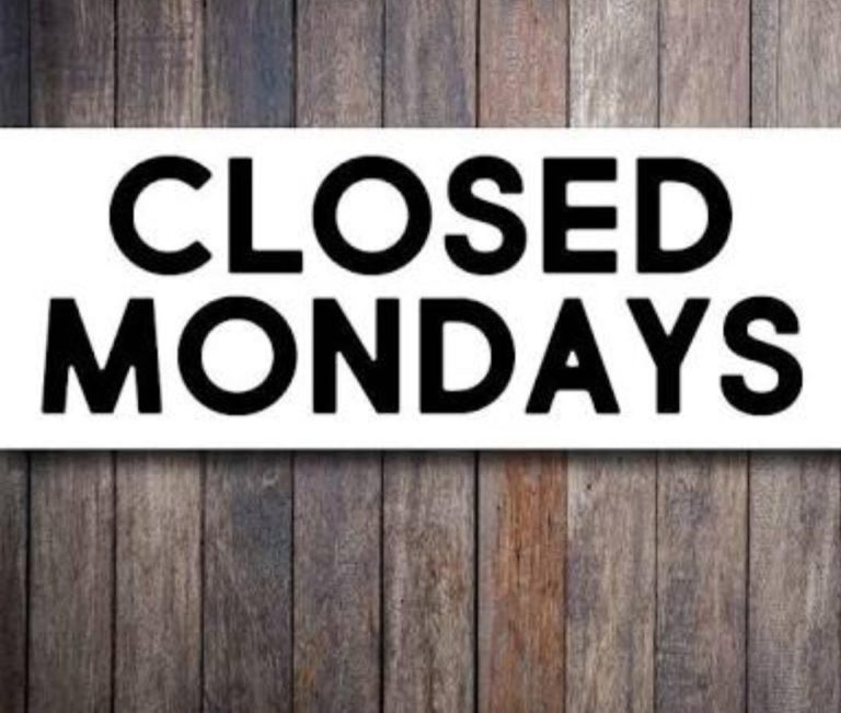 CLOSED MONDAY 9/3
 Open again tomorrow. Tuesday 10/3
 ขอบคุณค่ะ.