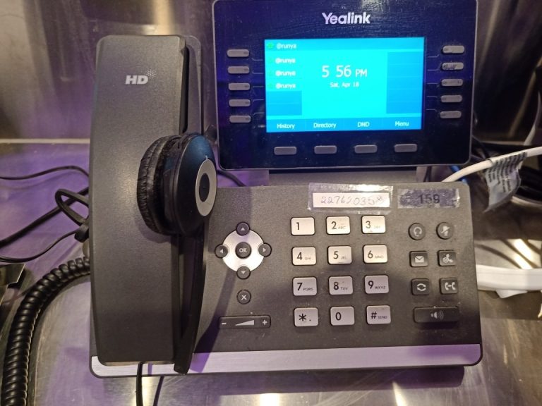 To our valued customers.


Our VoIP phone system can only take four (4) call at …