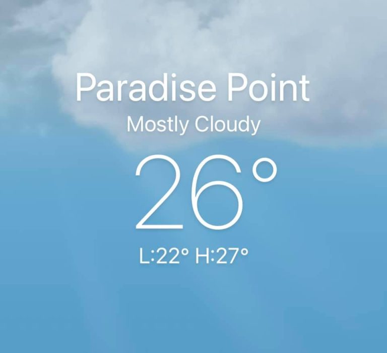 Another  sunny day at beautiful Paradise Point.