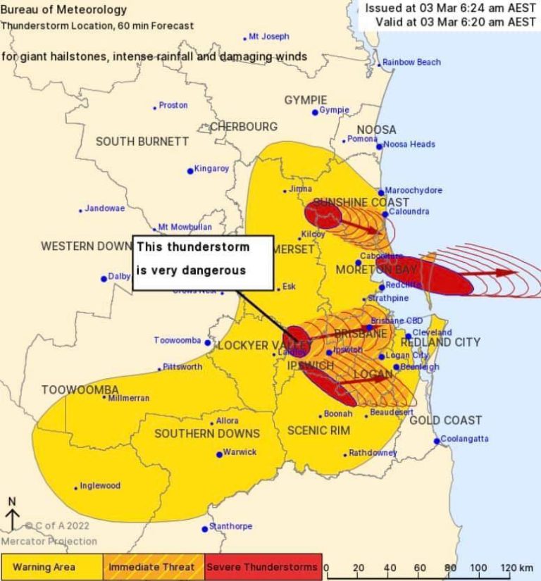 STORM WARNING: 3/03.
 Stay Safe everyone