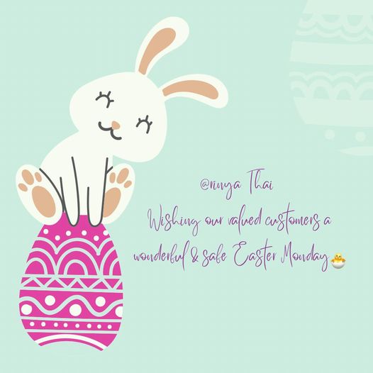 Happy Easter Monday
 arunya.com.au